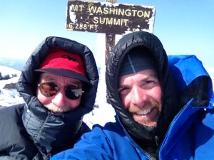Summit of Mt. Washington.